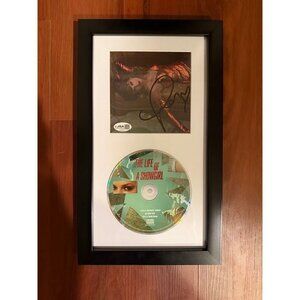 Taylor Swift signed autographed The Life Of A Show Girl CD Photo 2 Framed JSA